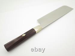 Mcusta Zanmai Seki Japan 165mm Japanese Nakiri Damascus Kitchen Cutlery Knife