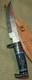 Michael Klaas Espana (Spain), 13in Custom Knife & Leather Sheath (NICE)