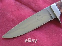 Michael O'Machearley Custom Handmade Loveless Style Hunting Knife, Forged Blade