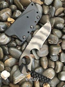 Mick Strider Knives Vintage OG Fixed Blade Recurve SLCC SPD w Kydex Sheath