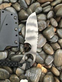 Mick Strider Knives Vintage OG Fixed Blade Recurve SLCC SPD w Kydex Sheath