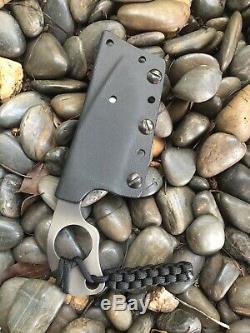 Mick Strider Knives Vintage OG Fixed Blade Recurve SLCC SPD w Kydex Sheath