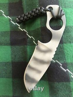 Mick Strider Knives Vintage OG Fixed Blade Recurve SLCC SPD w Kydex Sheath