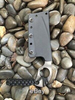 Mick Strider Knives Vintage OG Fixed Blade Recurve SLCC SPD w Kydex Sheath