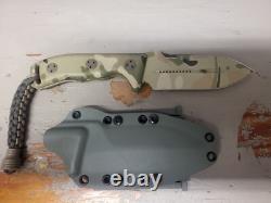 Microtech Crosshair Fixed Blade Knife Microtech Crosshair Fixed Blade Knife