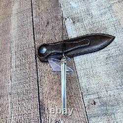 Middleton & Sons Sheffield England Bowie Fixed Blade Knife Rare