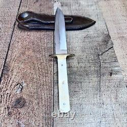 Middleton & Sons Sheffield England Bowie Fixed Blade Knife Rare