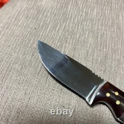 Mint Custom Knife, D. Boultinghouse Maker, Polished Bone, A198, Custom Sheath