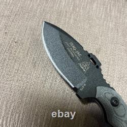 Mint, Never Used, TOPS Knives, Iraq Jac, Small Knife, Grn Micarta, Kydex