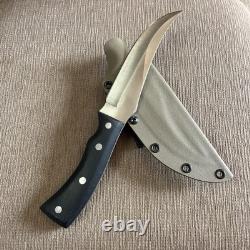 Mint, Unused Or Sharpened, M. J. Knives Maker, Stainless, Kydex