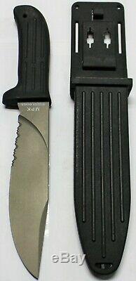Mission Knives MPK 12 Rare Navy Seal Titanium Dive Knife with Sheath, Never used