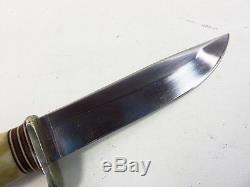 Morseth Antler 5 Fixed Blade Hunting Knife & Leather Sheath HIL