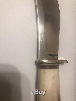 Morseth custom stag handle hunting knife- Very Nice- No Reserve