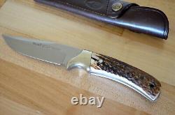 Muela SETTER 11A Spanish Full Tang Knife with Dear Stag Handle & 110mm Blade Bowie