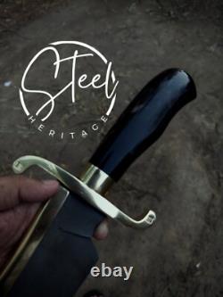 Musso Custom Handmade Bowie/Hunting Knife Vintage Style (Collector's Edition)
