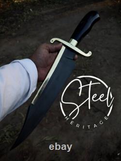 Musso Custom Handmade Bowie/Hunting Knife Vintage Style (Collector's Edition)