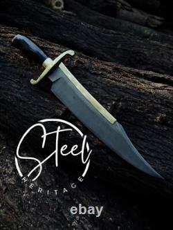 Musso Custom Handmade Bowie/Hunting Knife Vintage Style (Collector's Edition)