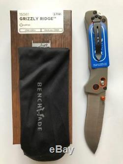 NEW Benchmade 15061 Grizzly Ridge Folding Blade Hunting Knife CPM-S30V Axis Lock