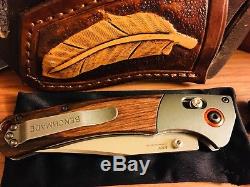 NEW Benchmade 15080-2 Crooked River Excellent Cond! -Hunting Knife CPM-S30V Axis