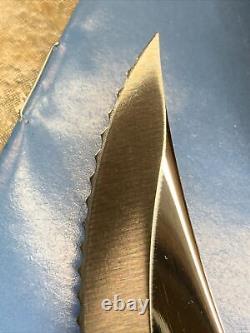 NEW CUTCO 1769 DD Serrated Hunting Knife Classic Brown with Leather Sheath USA