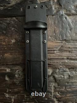 NEW KA-BAR 02 1221 Fixed Blade Serrated Edge Fighting Knife Sheath & Box USA