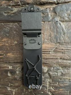 NEW KA-BAR 02 1221 Fixed Blade Serrated Edge Fighting Knife Sheath & Box USA