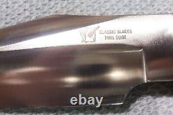 NICE BlackJack Trail Guide Hunting Knife with Leather Case A 2 Tool Steel USA