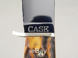 NICE VINTAGE CASE GENUINE STAG HUNTING KNIFE 1940-65 # 5361 WithORIG SHEATH XX NR