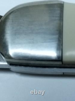 NM 1983 Schrade Kachina Scrimshaw Hunter Knife Beaded Sheath Limited Edition