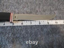 NOS VINTAGE CASE-XX USA #300 APACHE FIXED BLADE HUNTING KNIFE withSHEATH