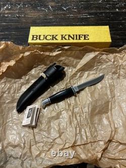 NOS Vtg Mint 1993 Buck 102 Woodsman Fixed Blade Hunting Knife & Box Never Used