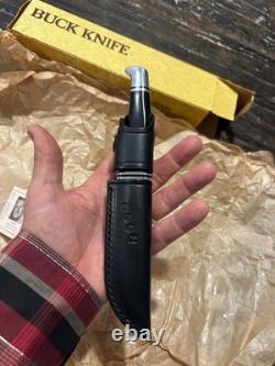 NOS Vtg Mint 1993 Buck 102 Woodsman Fixed Blade Hunting Knife & Box Never Used