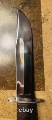 Near Excellent Western G46-6 WW2 Fixed Blade And Sheath