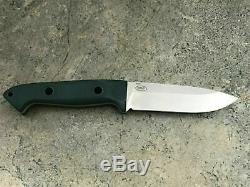 New Benchmade Bushcrafter Fixed Blade Knife Drop Point Blade Leather Sheath 162
