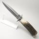 Nice! Custom Ray Beers One-of-a-kind Handmade Genuine Stag Handle Boot Knife