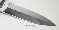 Nice! Custom Ray Beers One-of-a-kind Handmade Genuine Stag Handle Boot Knife