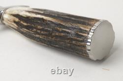 Nice! Custom Ray Beers One-of-a-kind Handmade Genuine Stag Handle Boot Knife