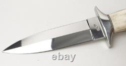 Nice! Custom Ray Beers One-of-a-kind Handmade Genuine Stag Handle Boot Knife