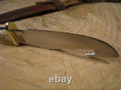 Nice LCO (Lac Corte Orrielles) Custom Fixed Blade Knife with Gut Hook & Sheath