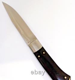 Nice Used Paragon Carolina Skinner Lee/Herron Design Knife with Sheath Seki Japan