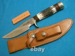 Nm Randall Knives #27 Trailblazer Stag Hunting Skinning Survival Bowie Knife Set