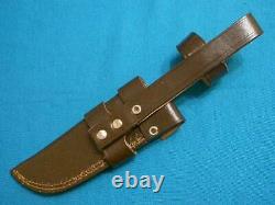 Nm Vintage Schlieper Eye Brand Germany#381 Trophy Line Stag Hunting Knife Sheath