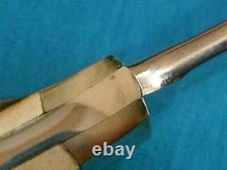 Nm Vintage Schlieper Eye Brand Germany#381 Trophy Line Stag Hunting Knife Sheath