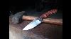No Forge No Problem Making A Hunting Knife From A Broken Old Pry Bar