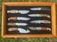 North American Hunting Club Heritage Collection Eight Piece Knife Set No glass