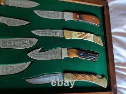 North American Hunting Club Hunting Heritage Collection 8 Knives