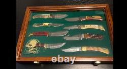 North American Hunting Club Hunting Heritage Collection 8 Piece Knife Set