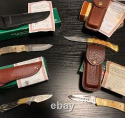 North American Hunting Club Hunting Heritage Collection 8 Piece Knife Set