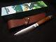 Northwoods Knives fixed blade knife, very early Northwoods, rare moose box