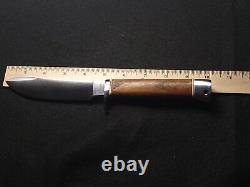 Northwoods Knives fixed blade knife, very early Northwoods, rare moose box